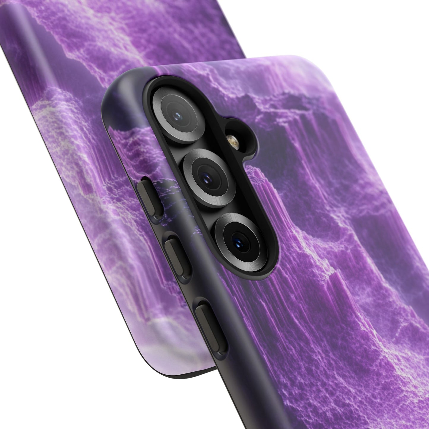 Purple Crystal Canyon - Tough Samsung Galaxy Case
