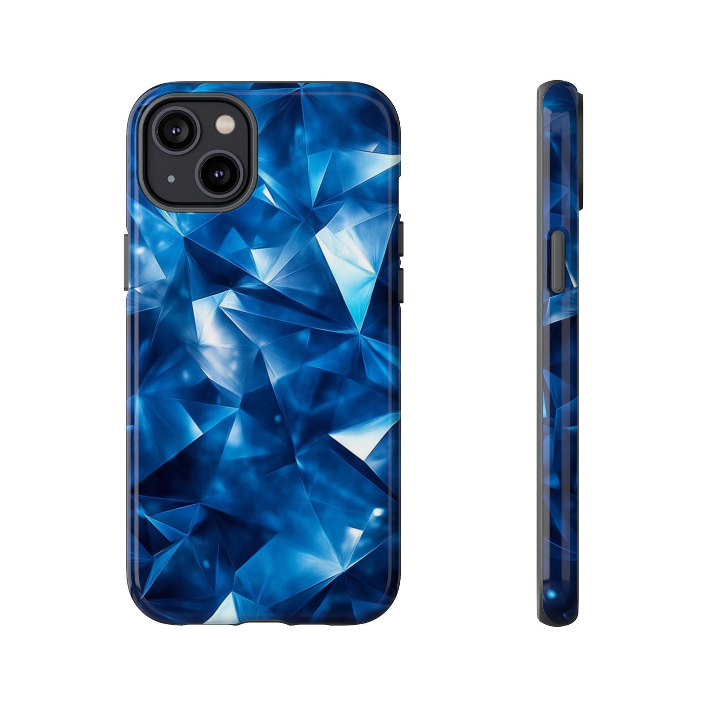 Sapphire Crystal Shards - Tough iPhone Case