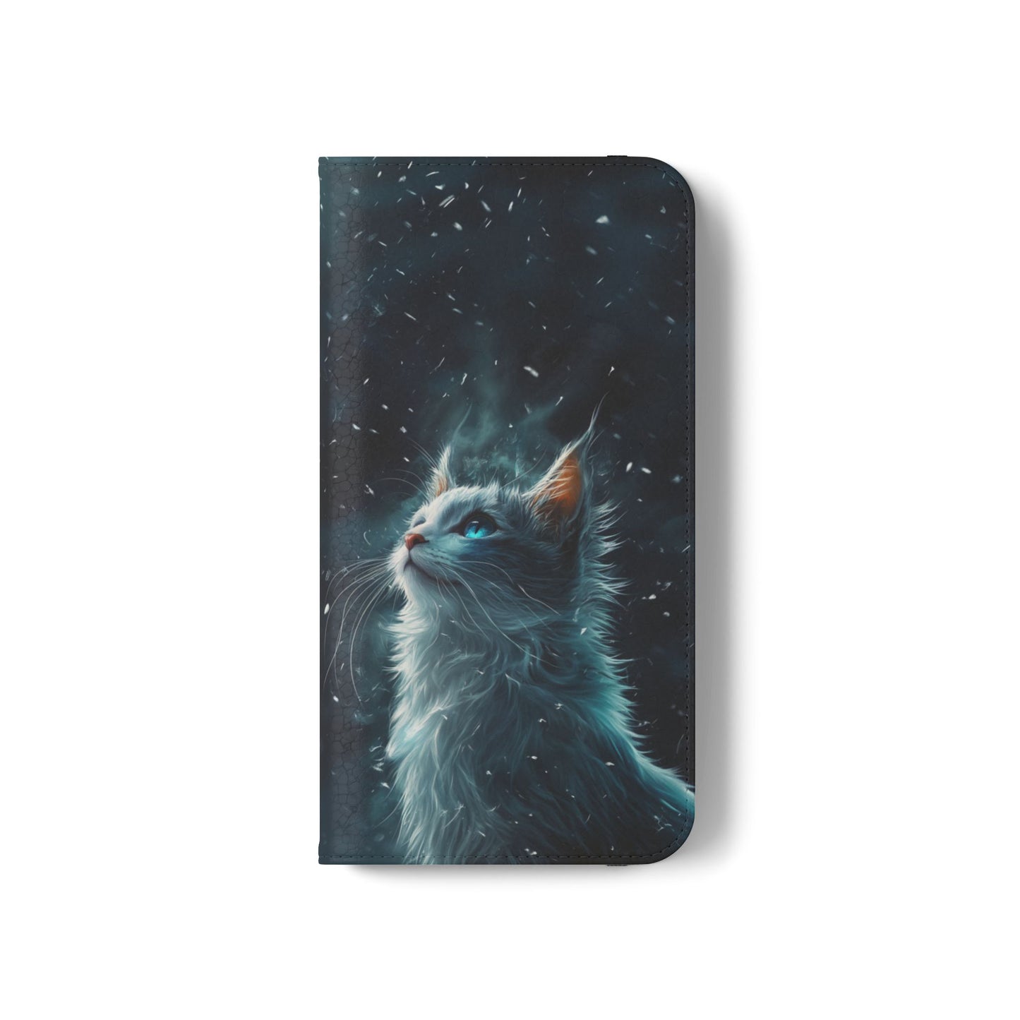 Winter Cat - Wallet Flip Case