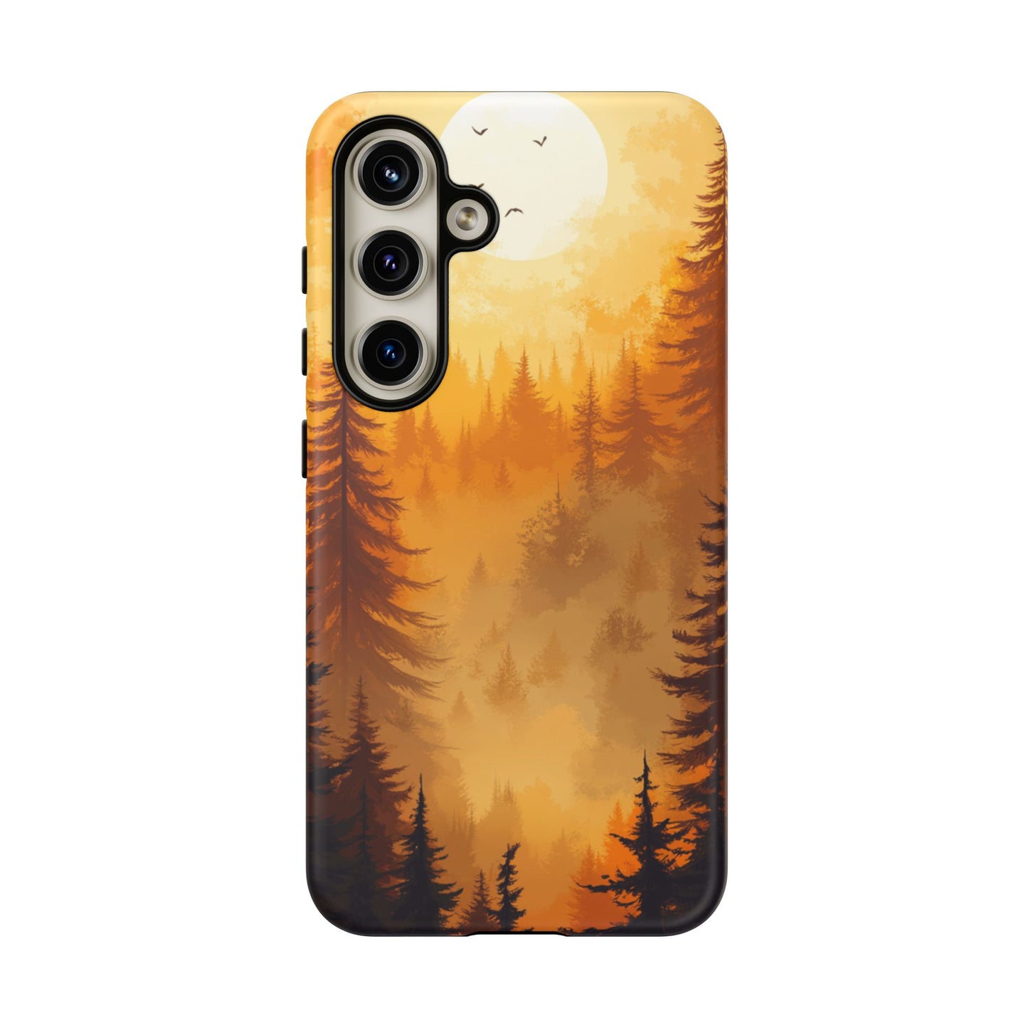 Golden Sunset Forest Phone Case - iPhone, Google Pixel, Samsung Galaxy