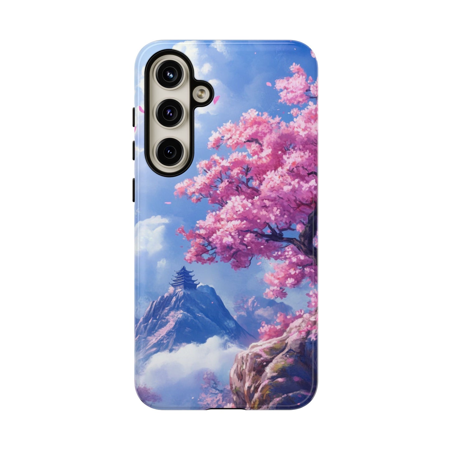 Sakura Sky Temple - Tough Samsung Galaxy Case