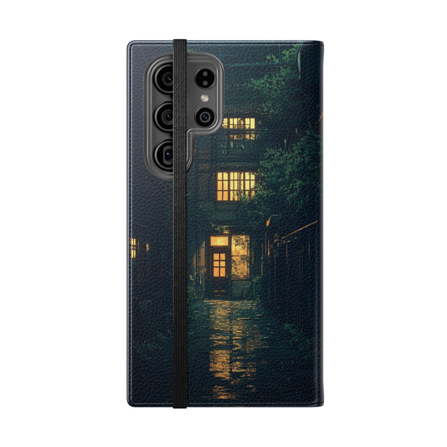 Rainy Alley - Wallet Flip Case