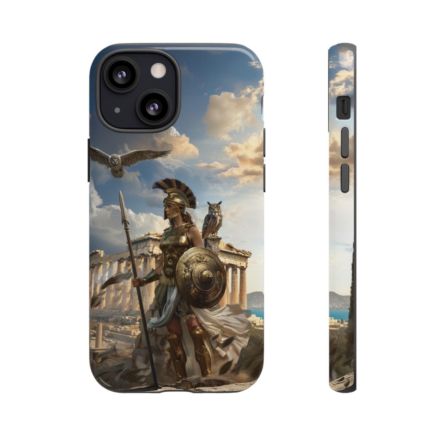 Athena Parthenon Valor - Tough iPhone Case