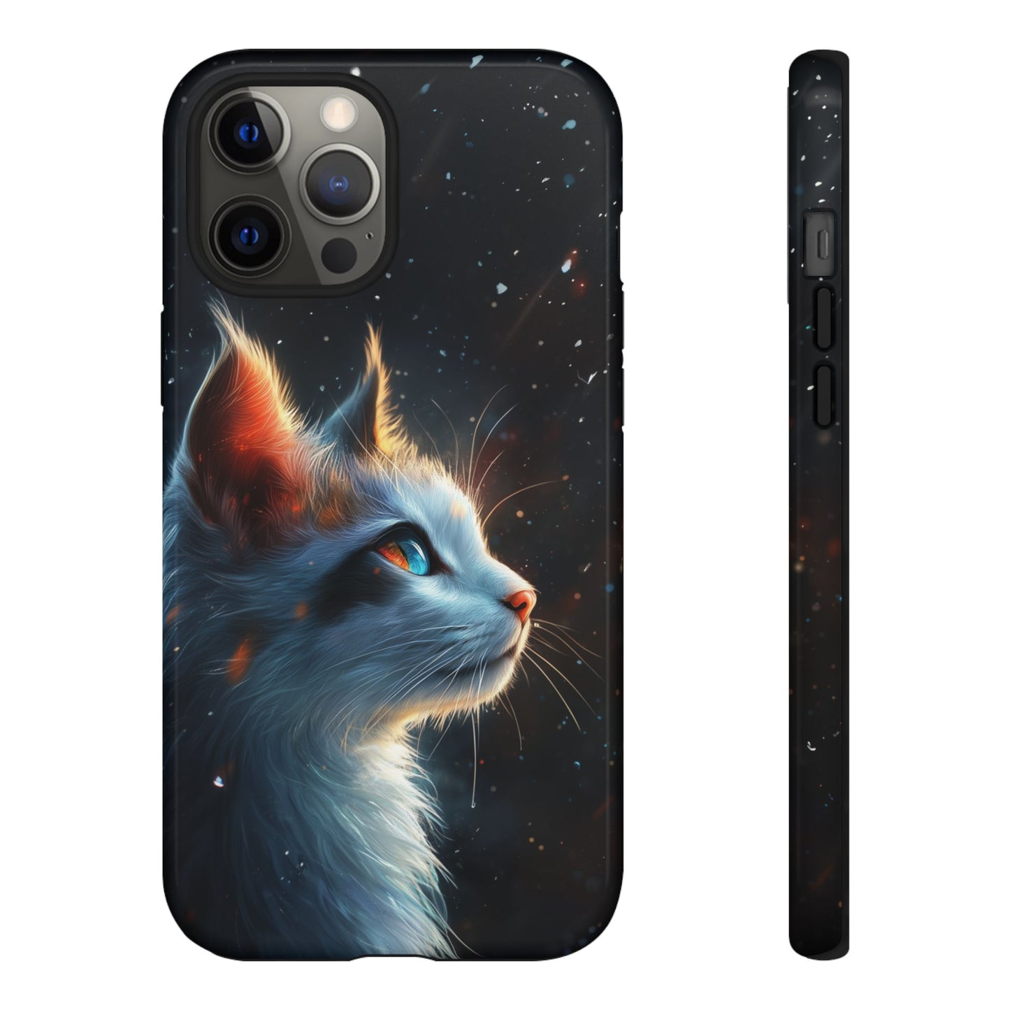 Enchanting Winter Cat Phone Case - iPhone, Google Pixel, Samsung Galaxy