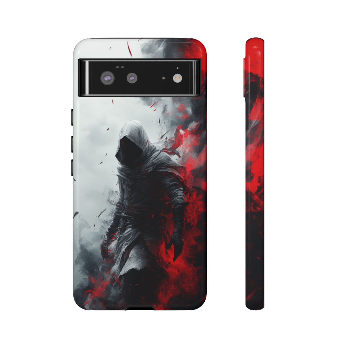 Crimson Shadow Assassin - Tough Google Pixel Case