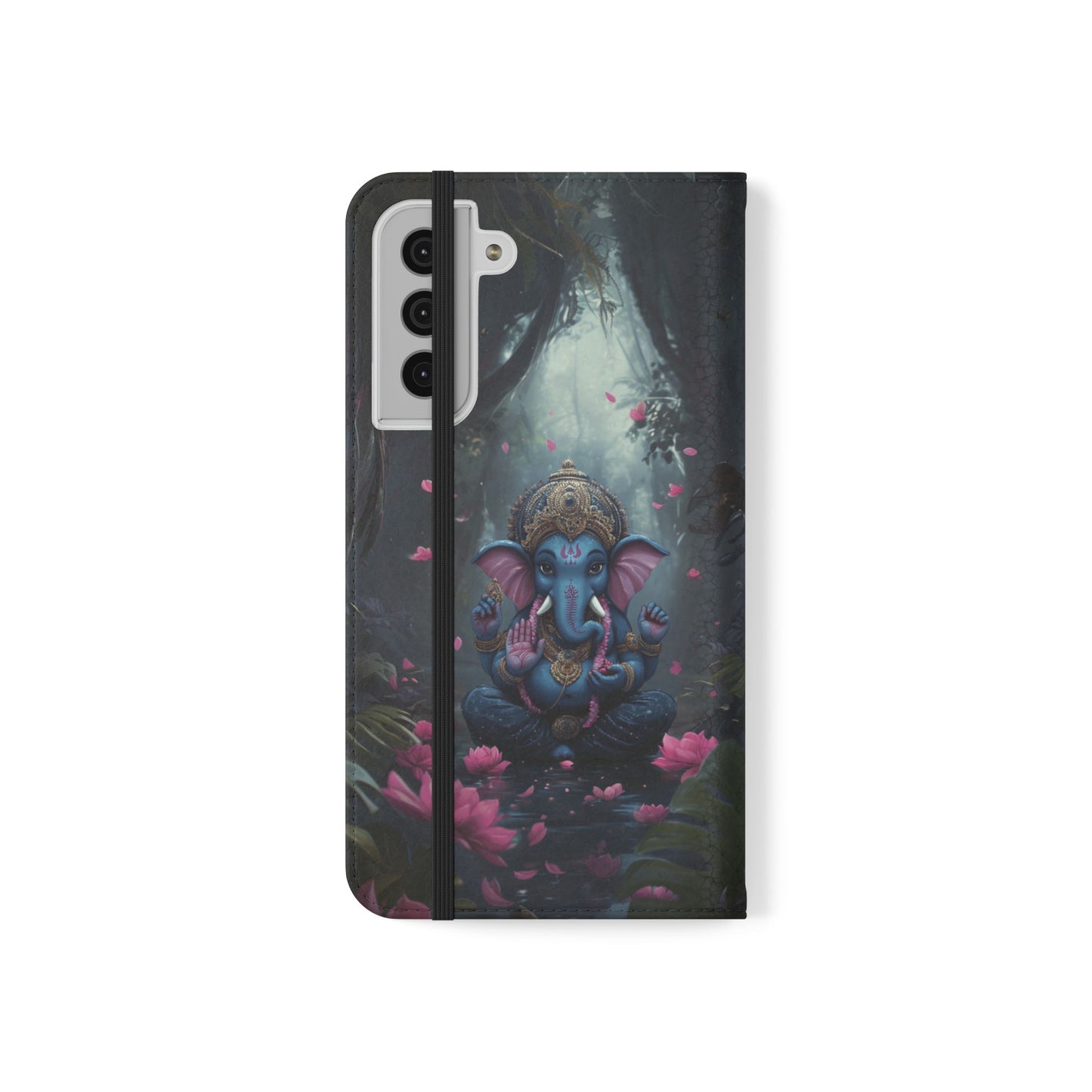 Ganesha Lotus - Wallet Flip Case