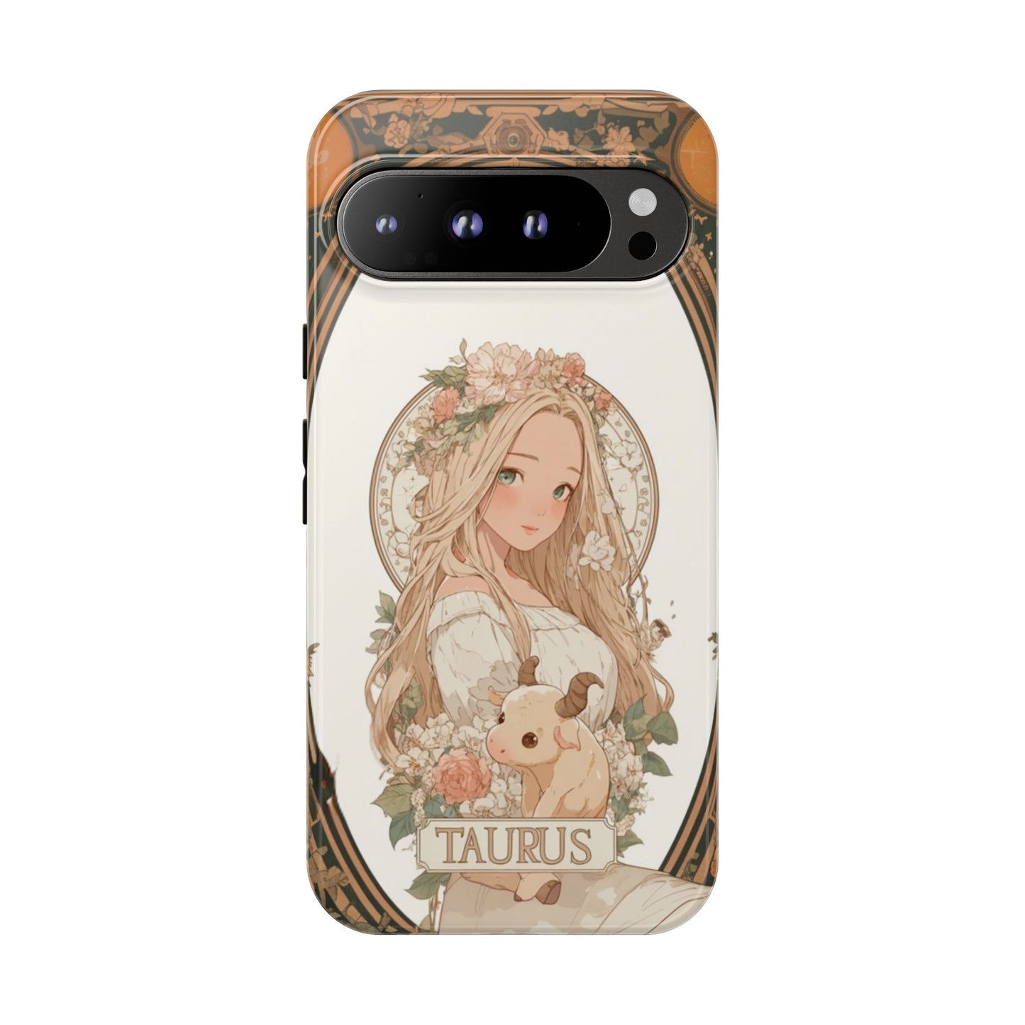 Taurus Floral Maiden - Tough Google Pixel Case
