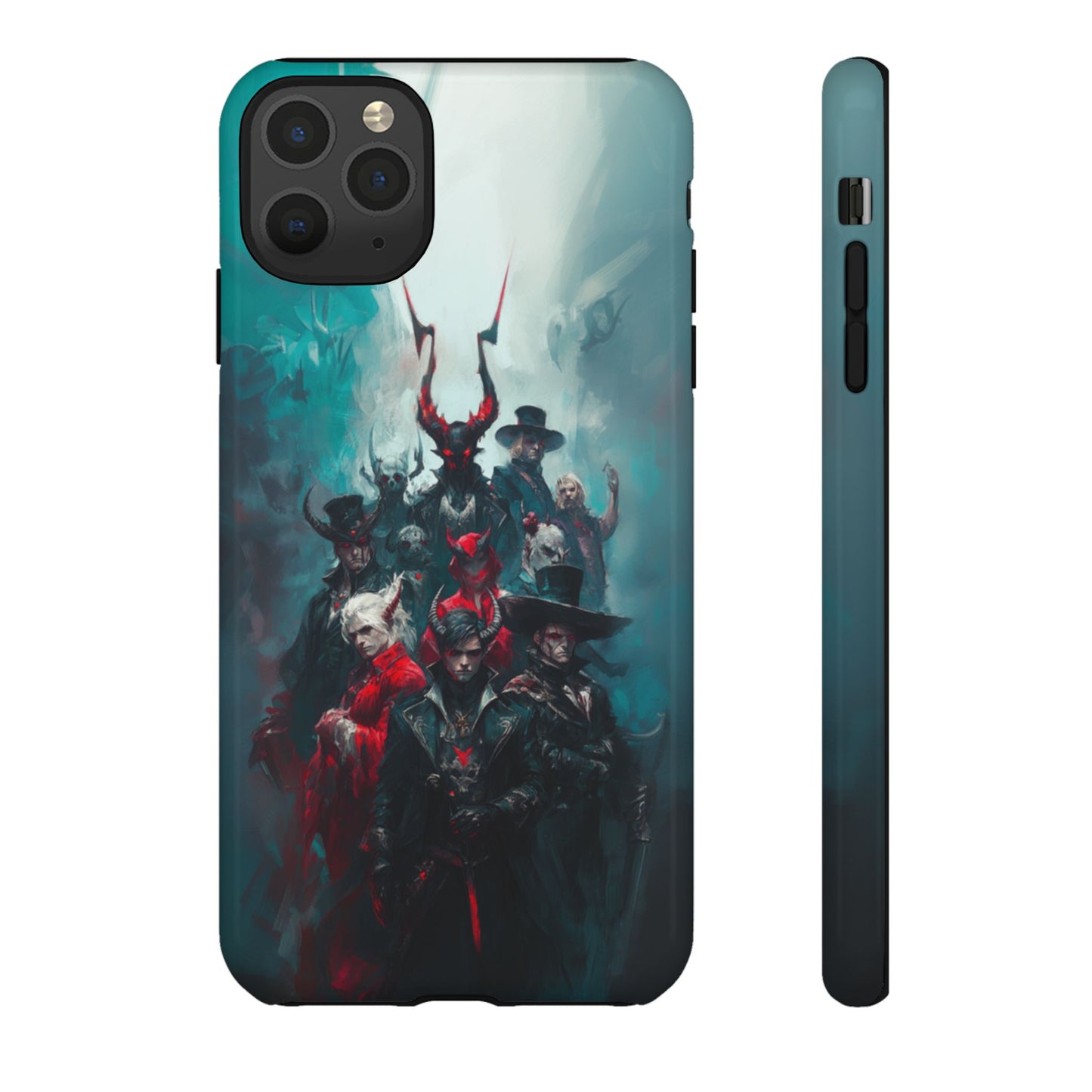 Dark Fantasy Demon Hunters - Tough iPhone Case