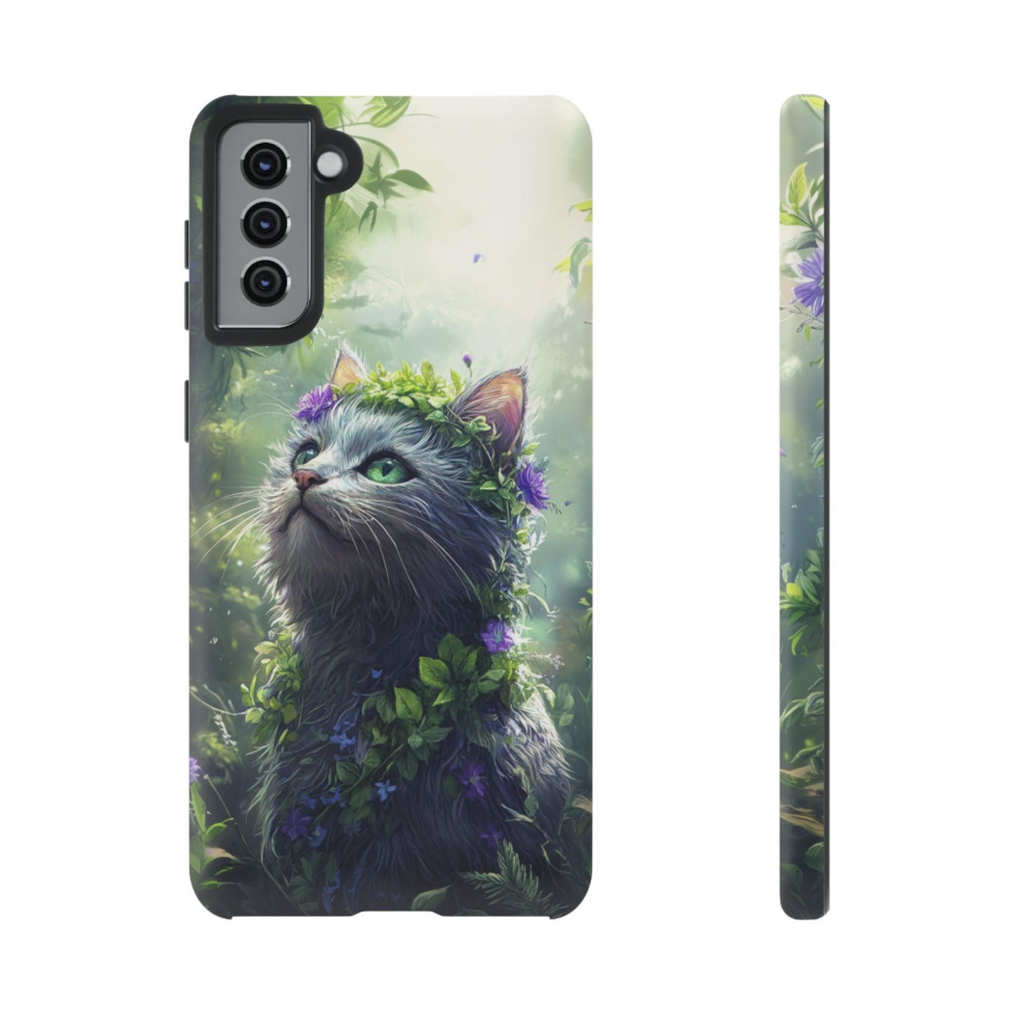 Nature’s Guardian Cat Phone Case – iPhone, Google Pixel, Samsung Galaxy