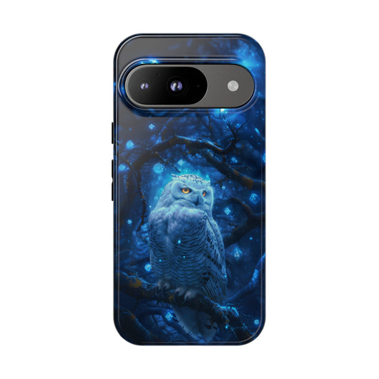 Luminous Rune Owl – Tough Google Pixel Case