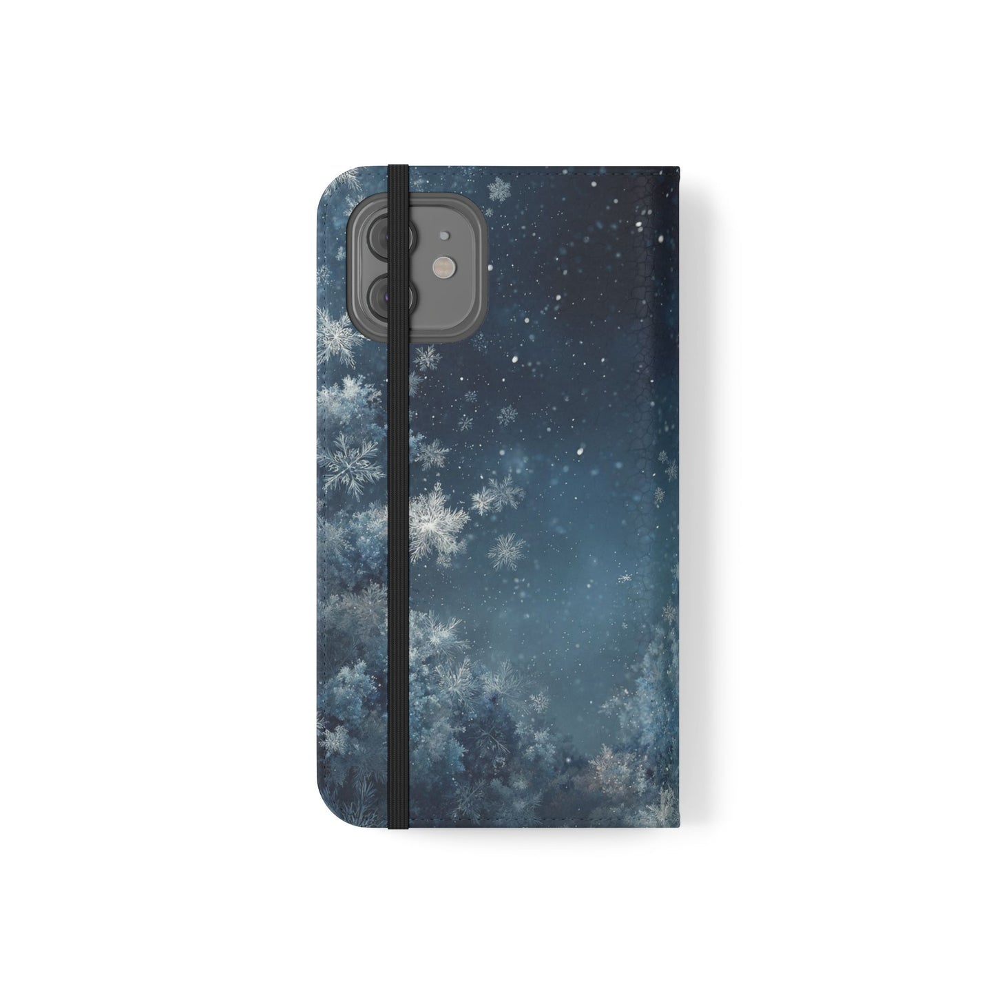 Winter Snowflakes - Wallet Flip Case