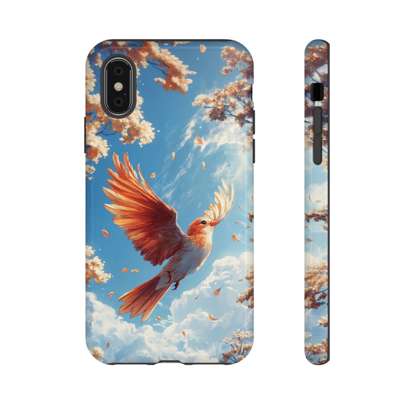 Autumn Skies Songbird – Tough iPhone Case