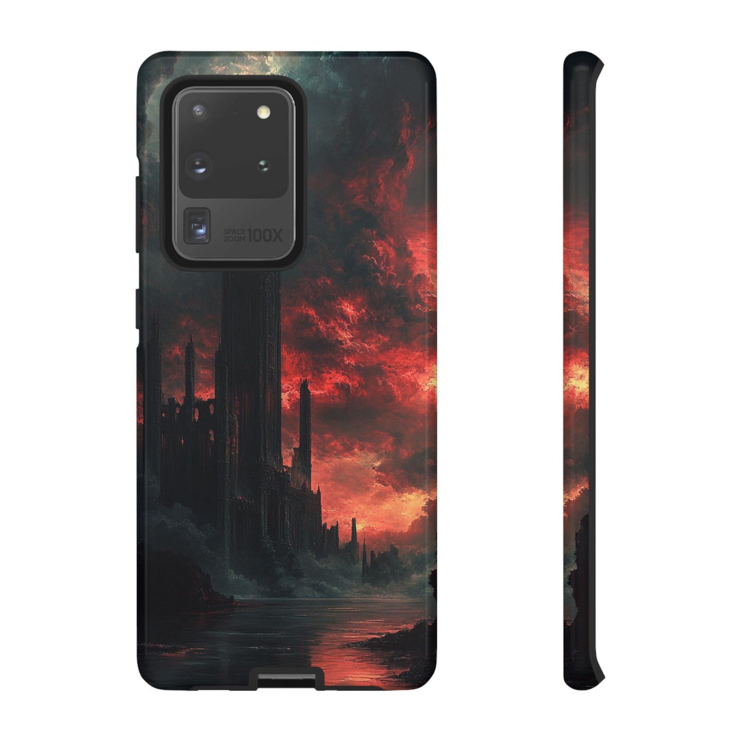 Crimson Dread Citadel – Tough Samsung Galaxy Case