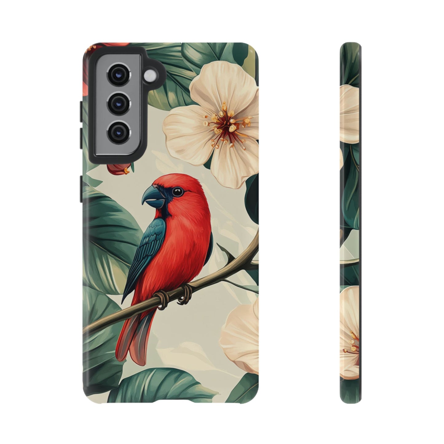 Scarlet Songbird - Tough Samsung Galaxy Case