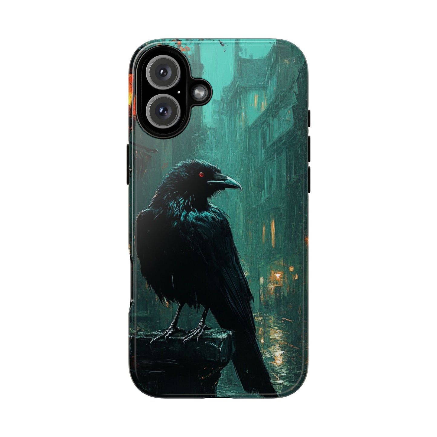 Victorian Raven - Tough iPhone Case