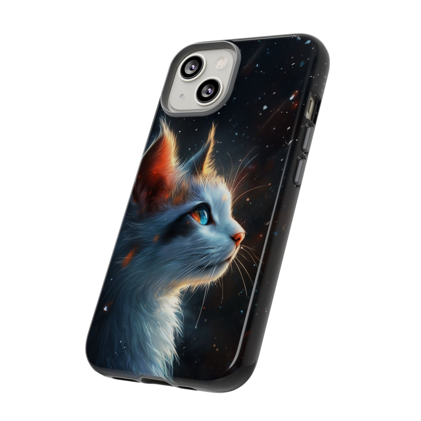 Enchanting Winter Cat Phone Case - iPhone, Google Pixel, Samsung Galaxy