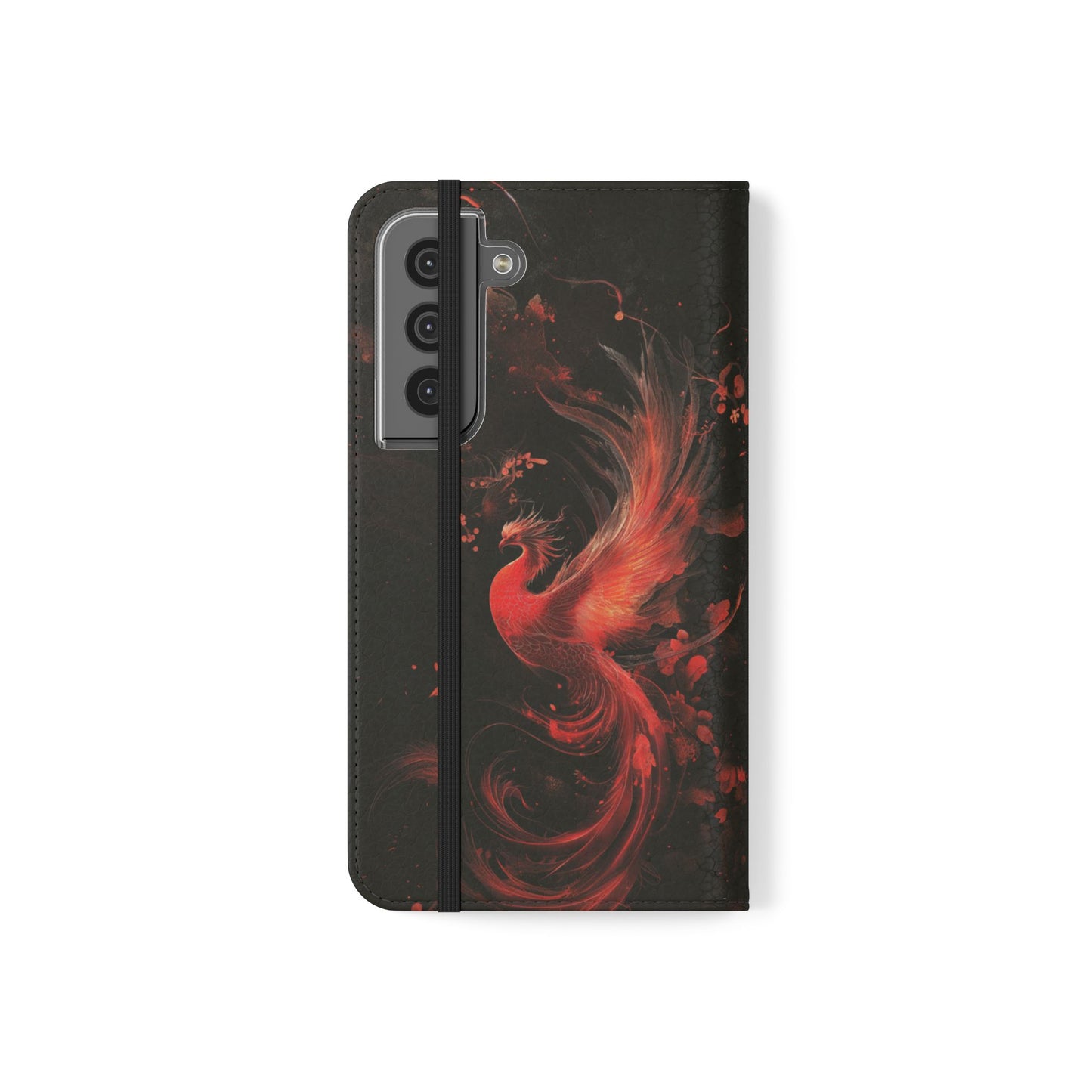 Crimson Phoenix - Wallet Flip Case
