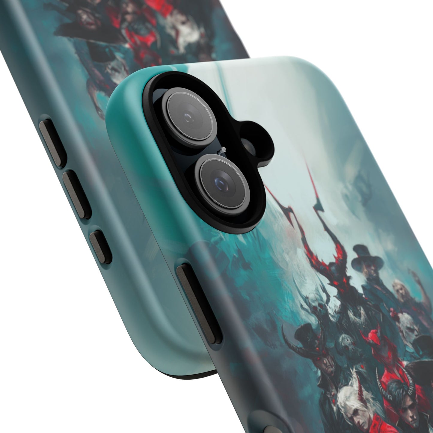 Dark Fantasy Demon Hunters - Tough iPhone Case