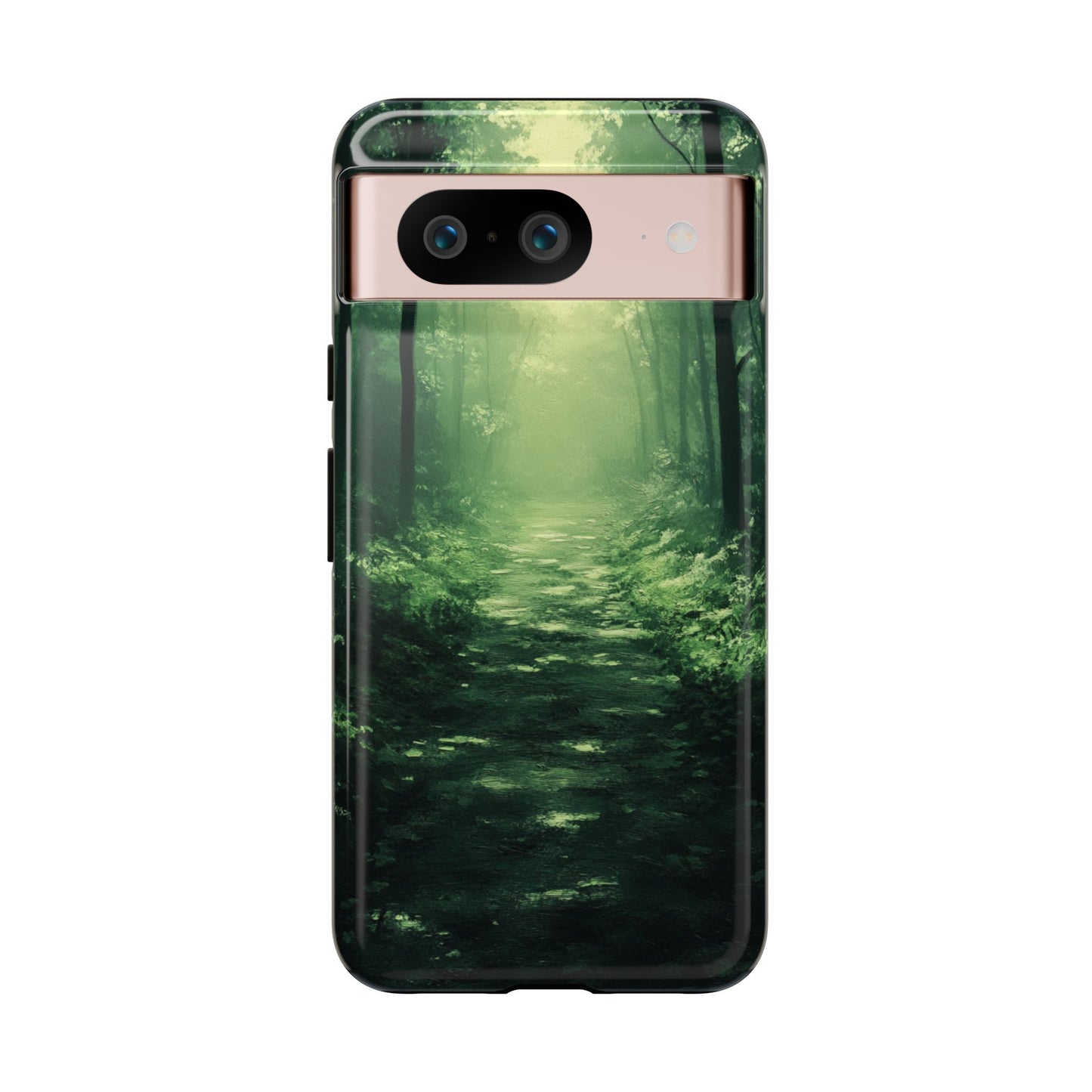 Emerald Mist Forest Path - Tough Google Pixel Case