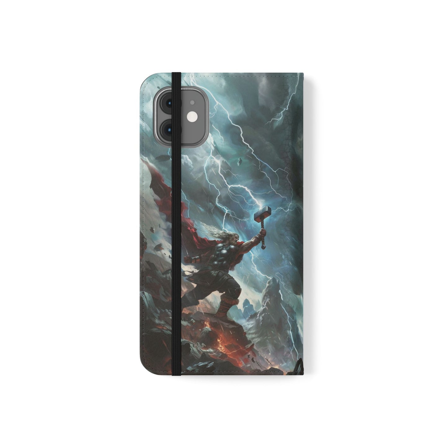 Thor Lightning Storm - Wallet Flip Case