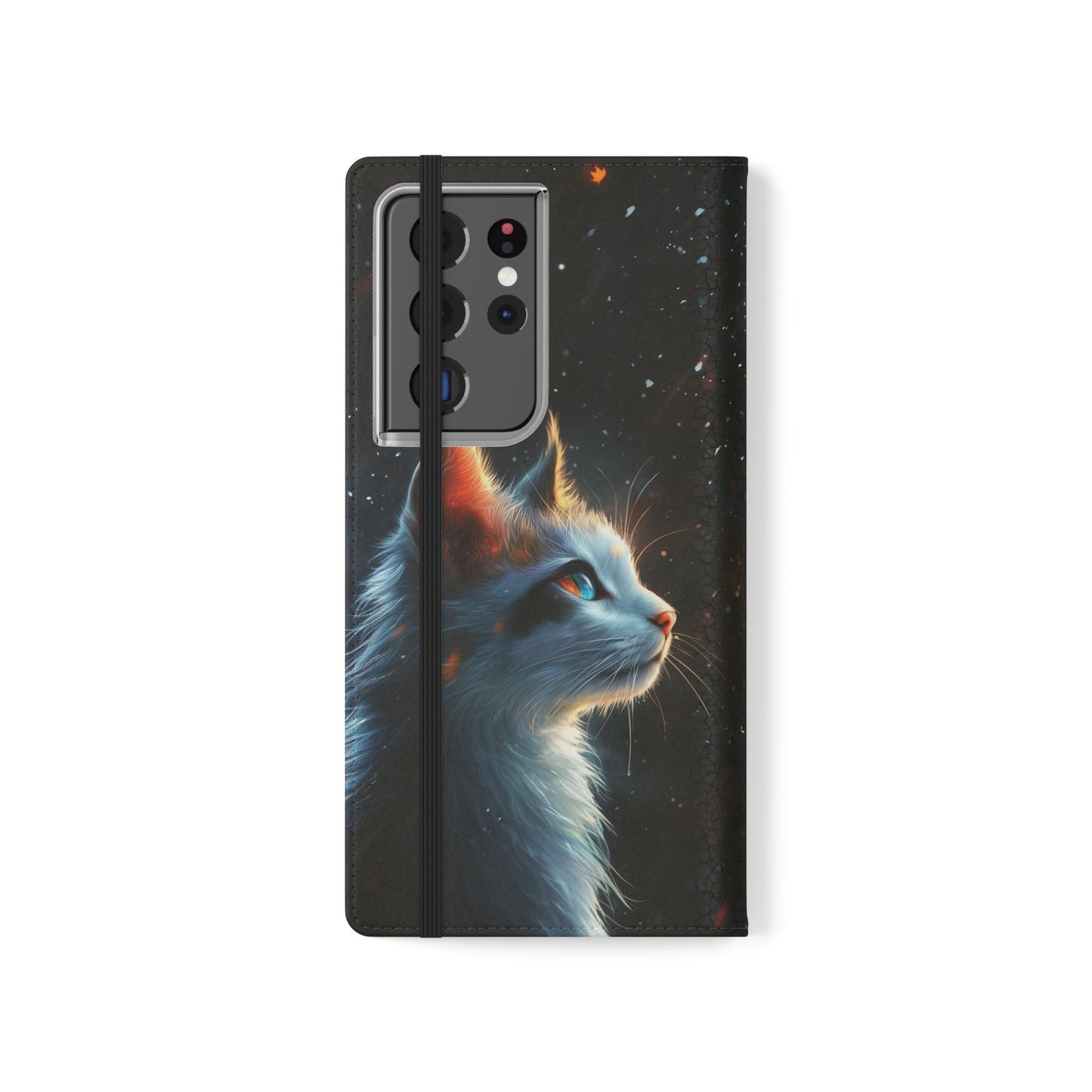 Starlight Cat - Wallet Flip Case