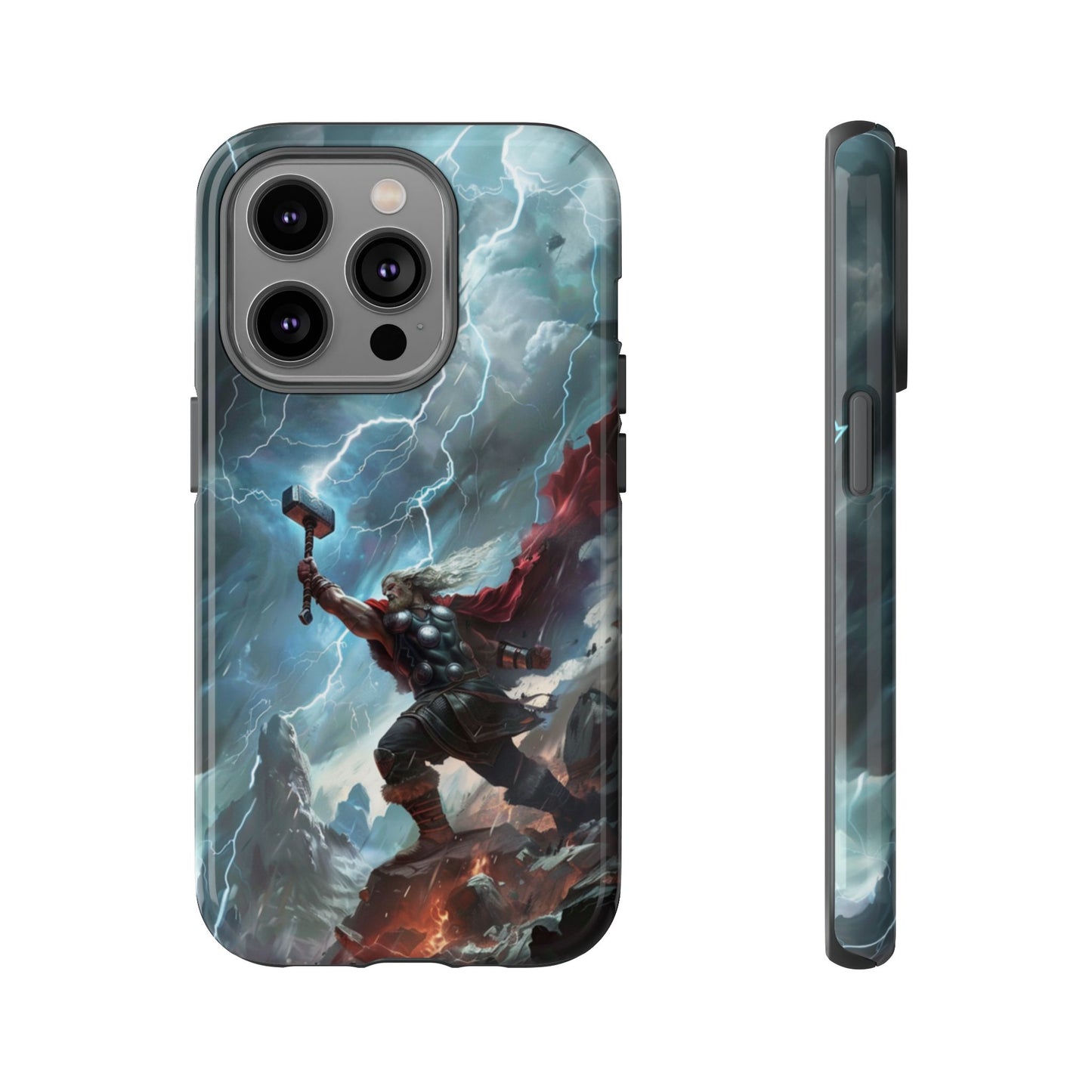Thor Lightning Storm - Tough iPhone Case