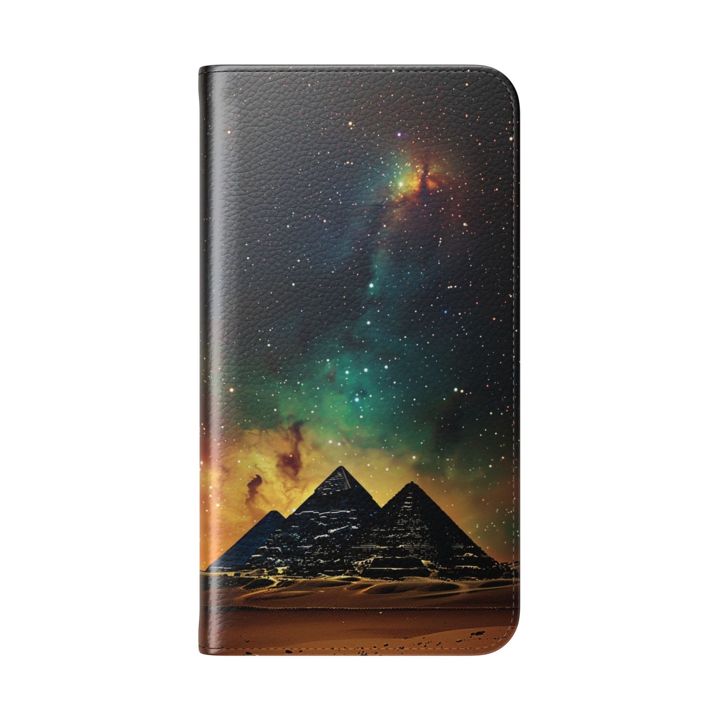 Astral Pyramids - Wallet Flip Case