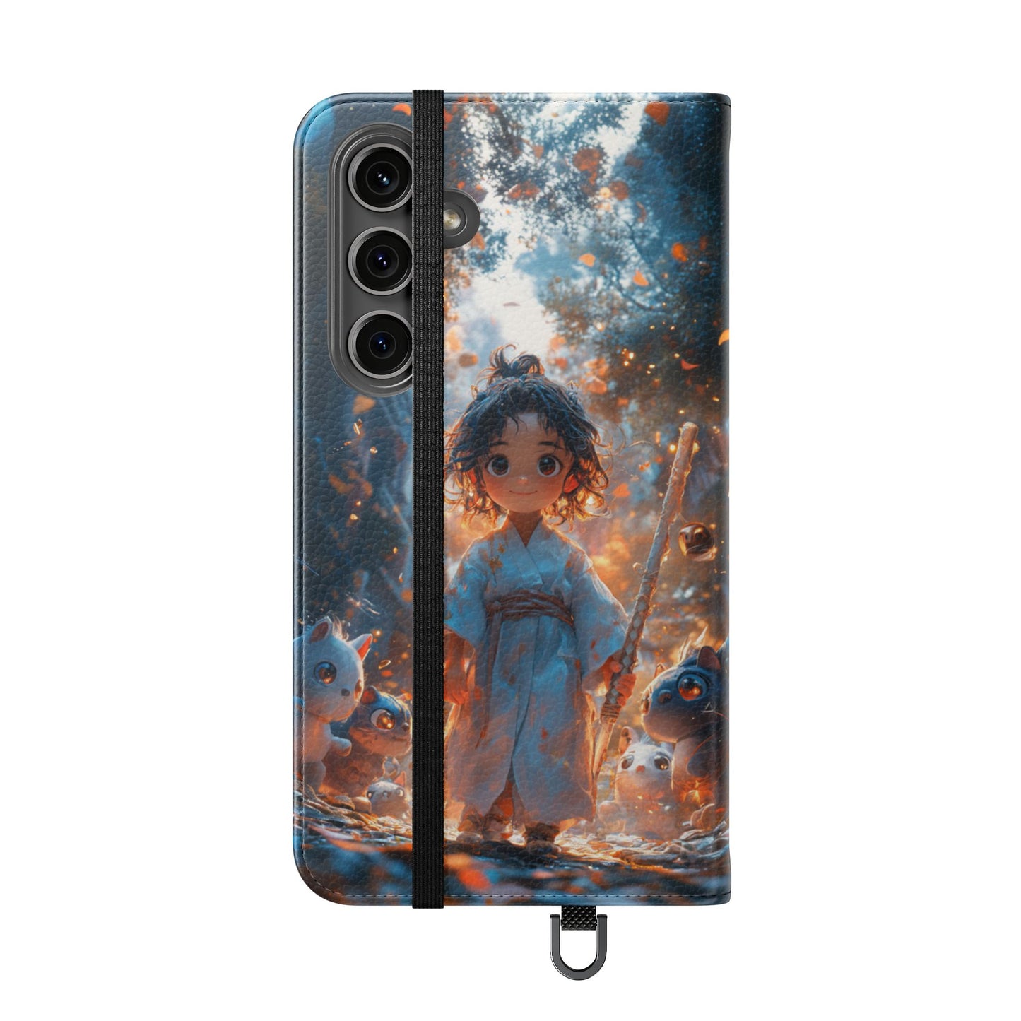Forest Spirit Child - Wallet Flip Case