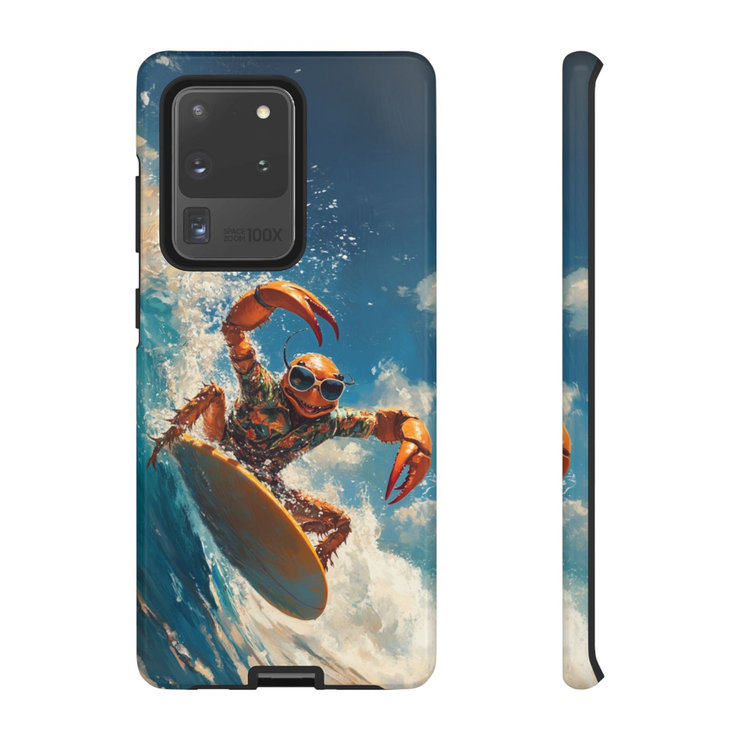 Surfing Crab - Tough Samsung Galaxy Case