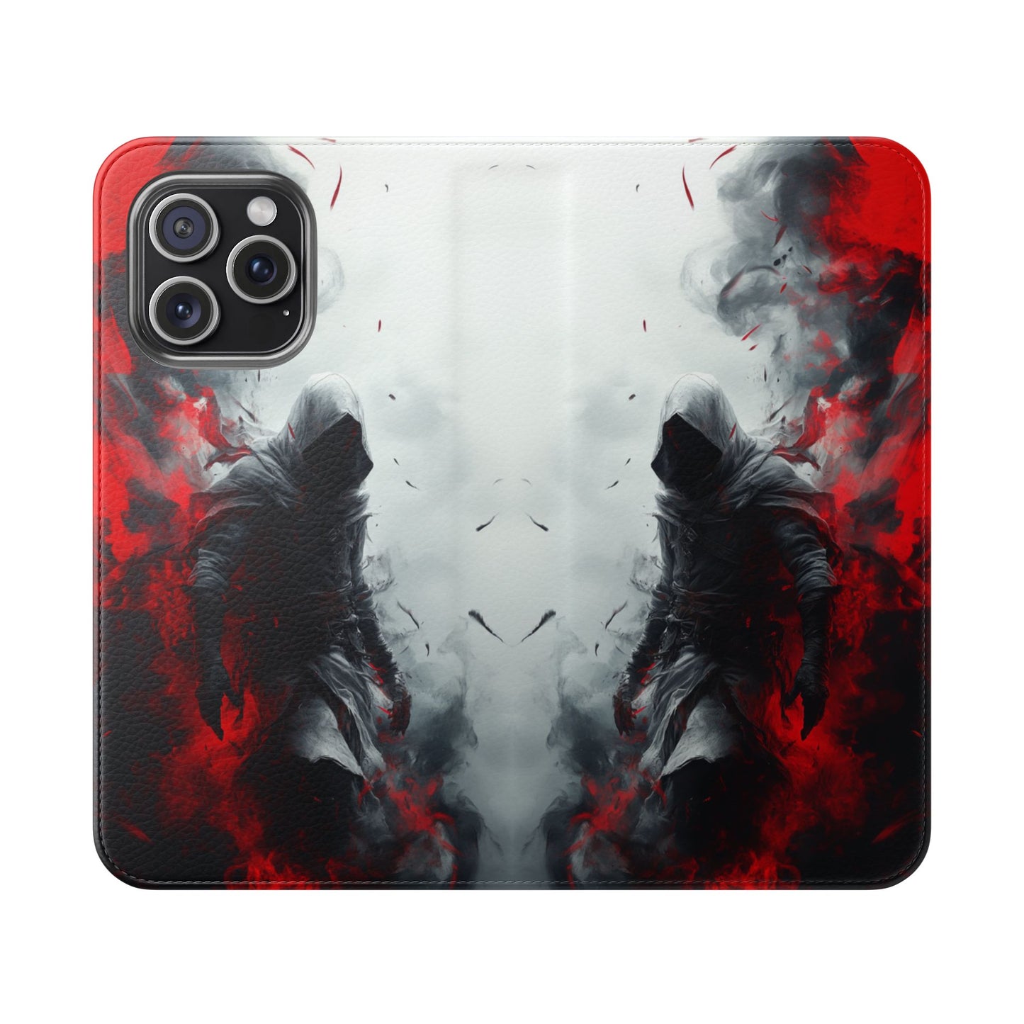 Crimson Shadow Assassin - Wallet Flip Case