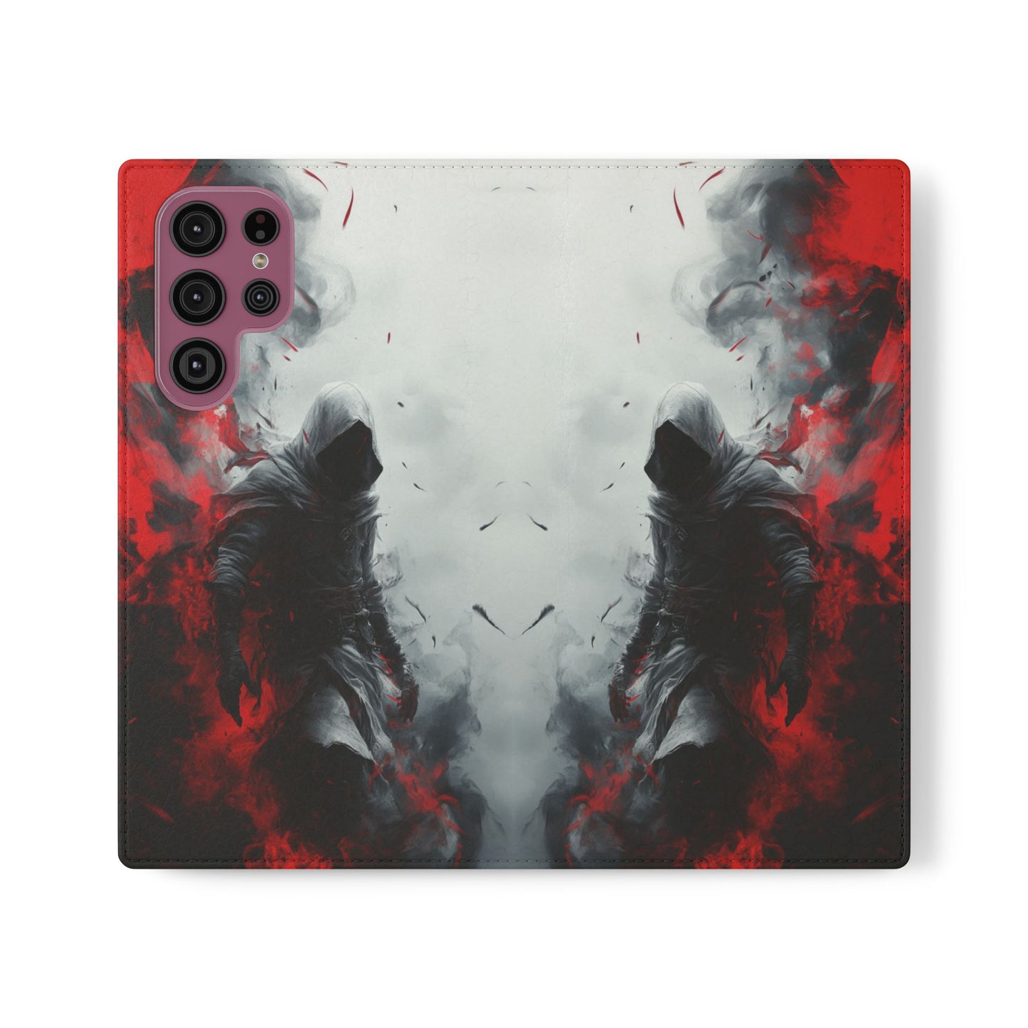 Crimson Shadow Assassin - Wallet Flip Case