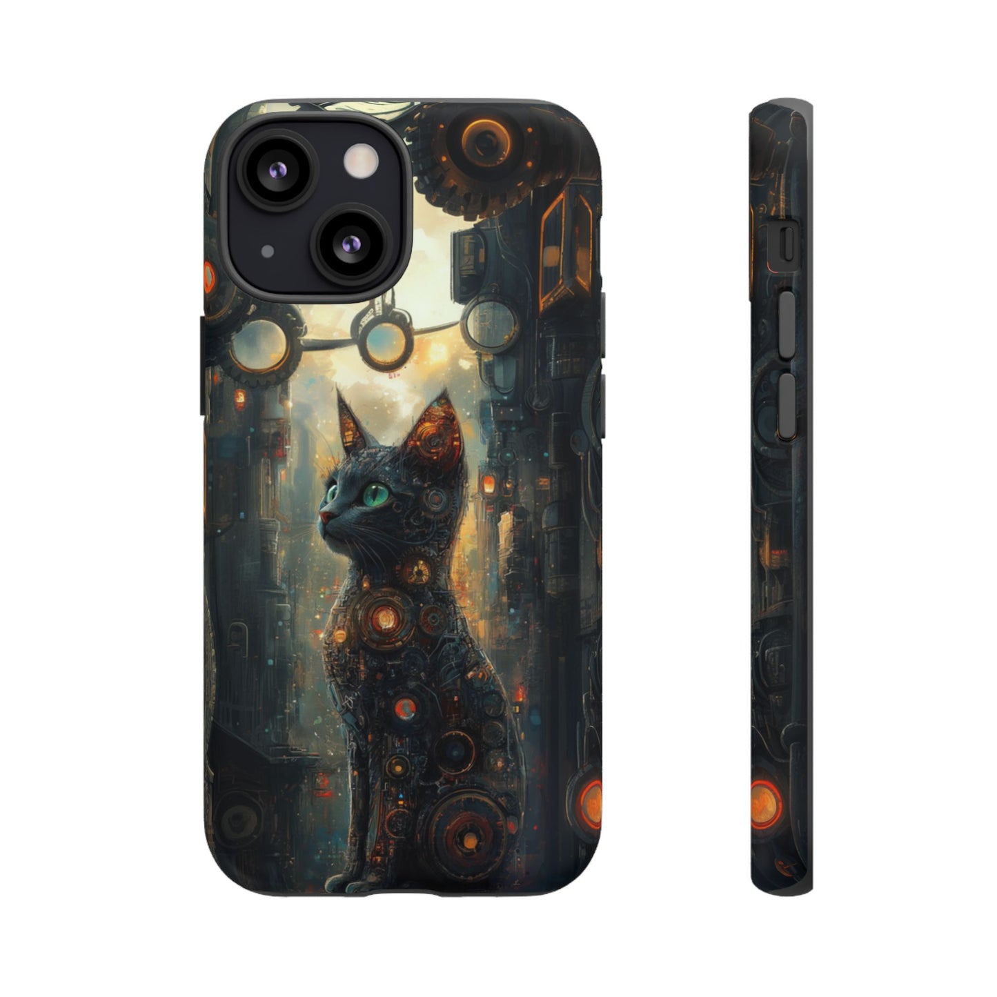 Industrial Revolution Cat Phone Case - iPhone, Google Pixel, Samsung Galaxy