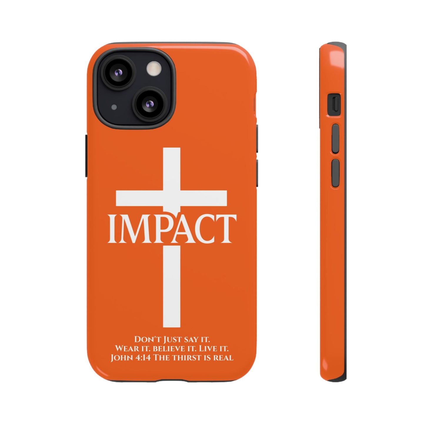 Impact Orange - Tough iPhone Case