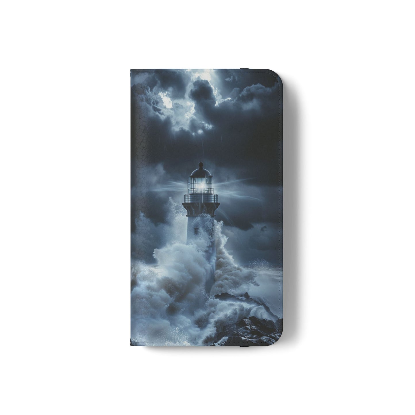 Stormbound Lighthouse - Wallet Flip Case