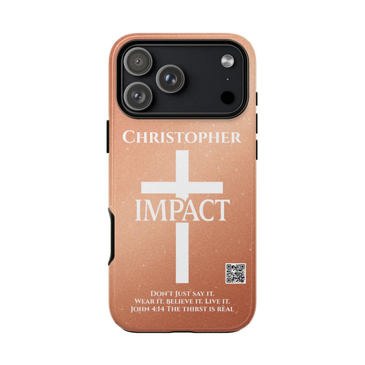 Impact Rose Gold - iPhone 17 Pro Max - Christopher
