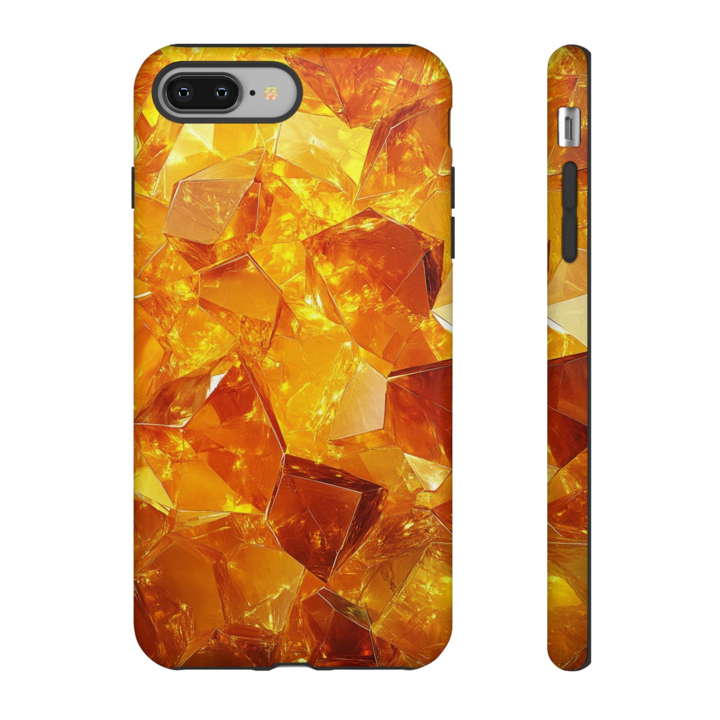 Amber Crystal Shards – Tough iPhone Case