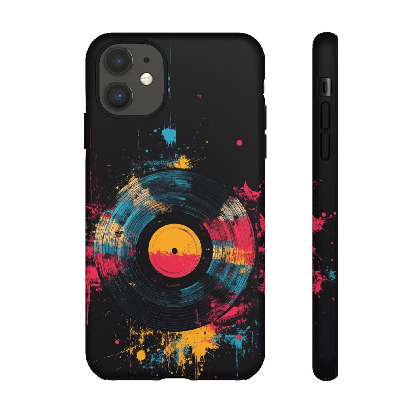 Vibrant Vinyl Record Phone Case - iPhone, Google Pixel, Samsung Galaxy