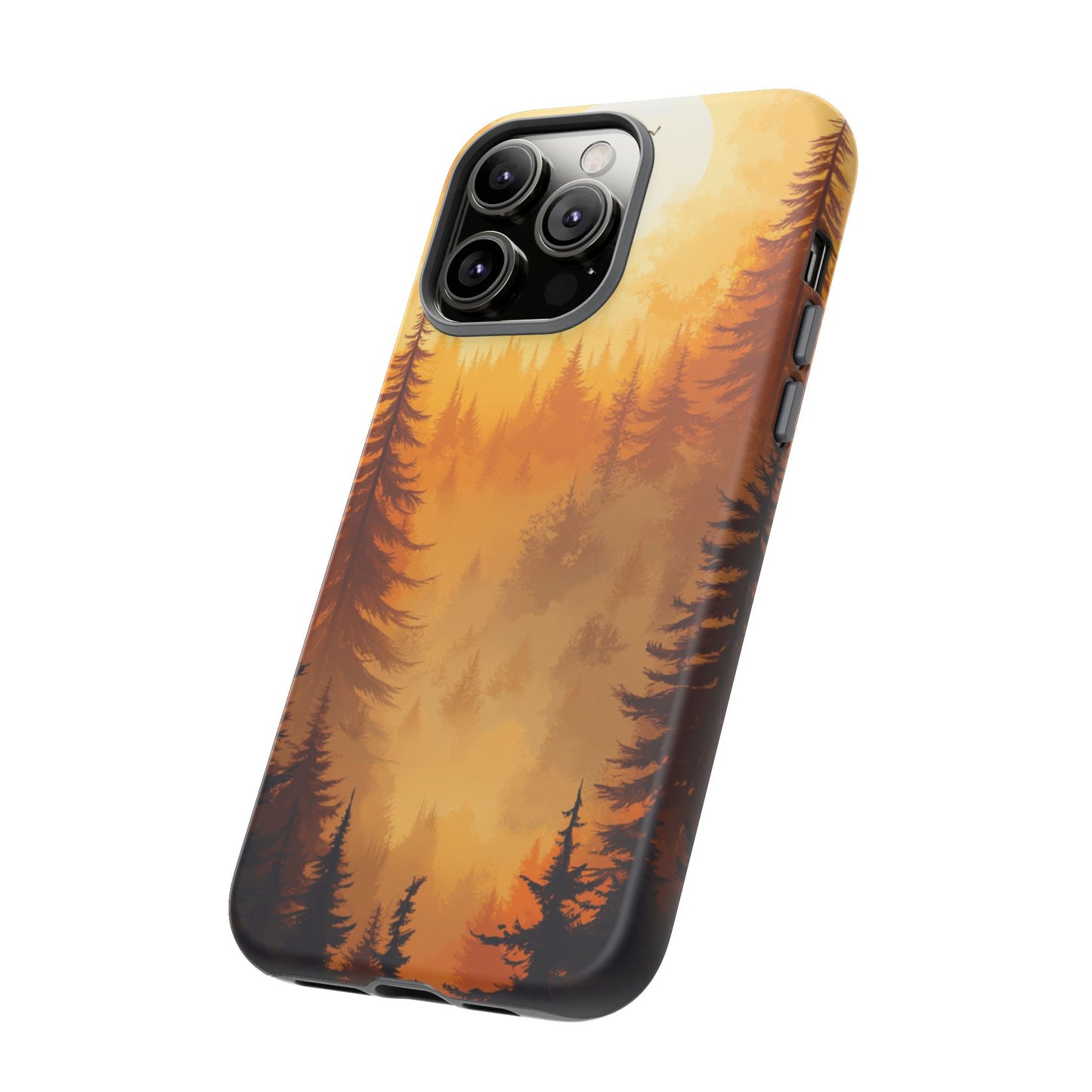 Golden Sunset Forest Phone Case - iPhone, Google Pixel, Samsung Galaxy