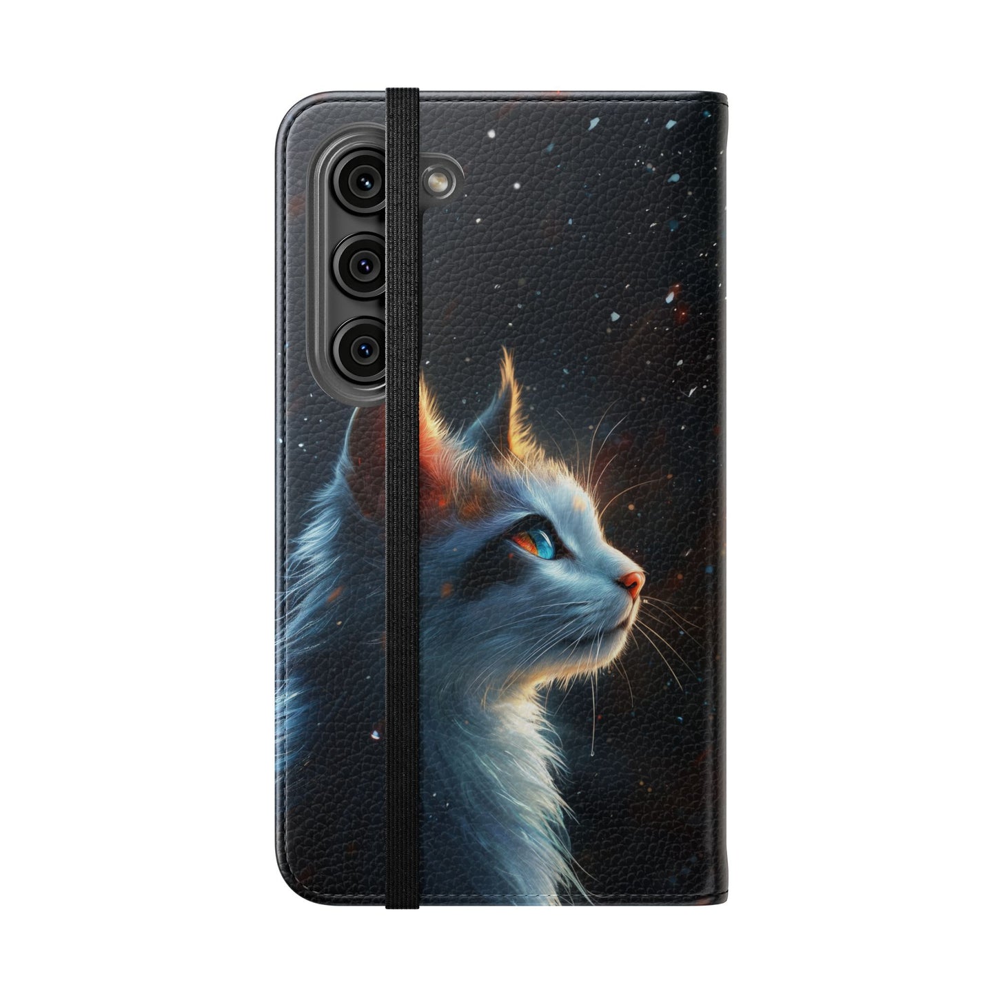 Starlight Cat - Wallet Flip Case