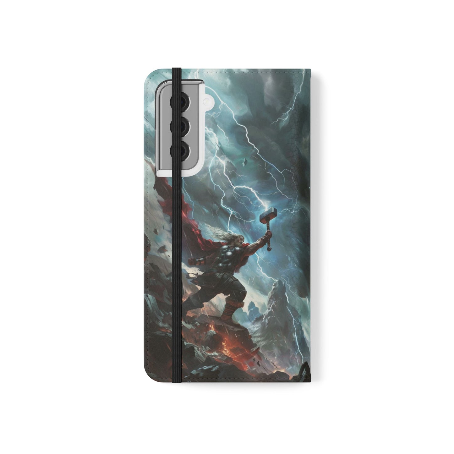Thor Lightning Storm - Wallet Flip Case