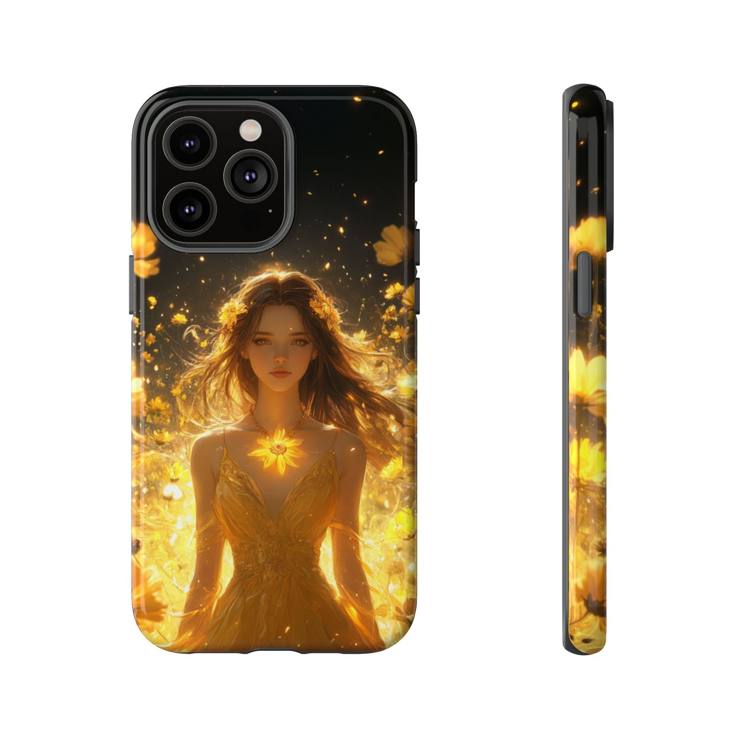 Sun Blossom Goddess – Tough iPhone Case