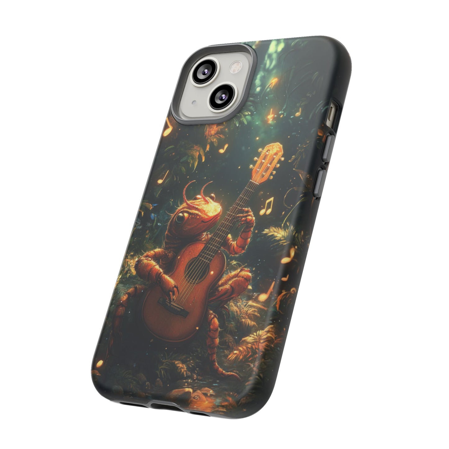 Serenade Forest Guitarist - Tough iPhone Case