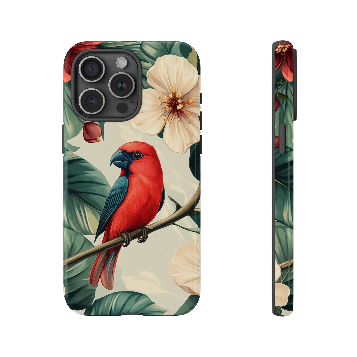 Scarlet Songbird - Tough iPhone Case