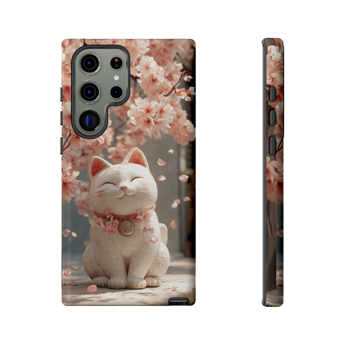 Sakura Lucky Cat - Tough Samsung Galaxy Case