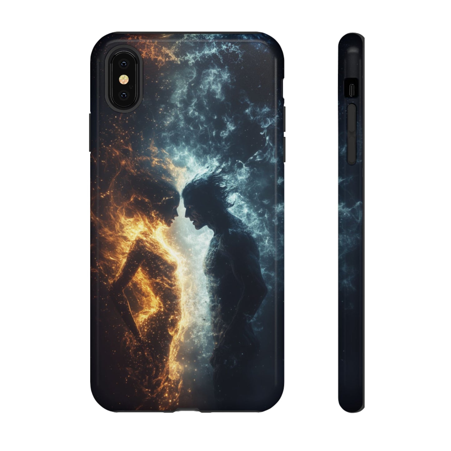Fire & Frost Lovers - Tough iPhone Case