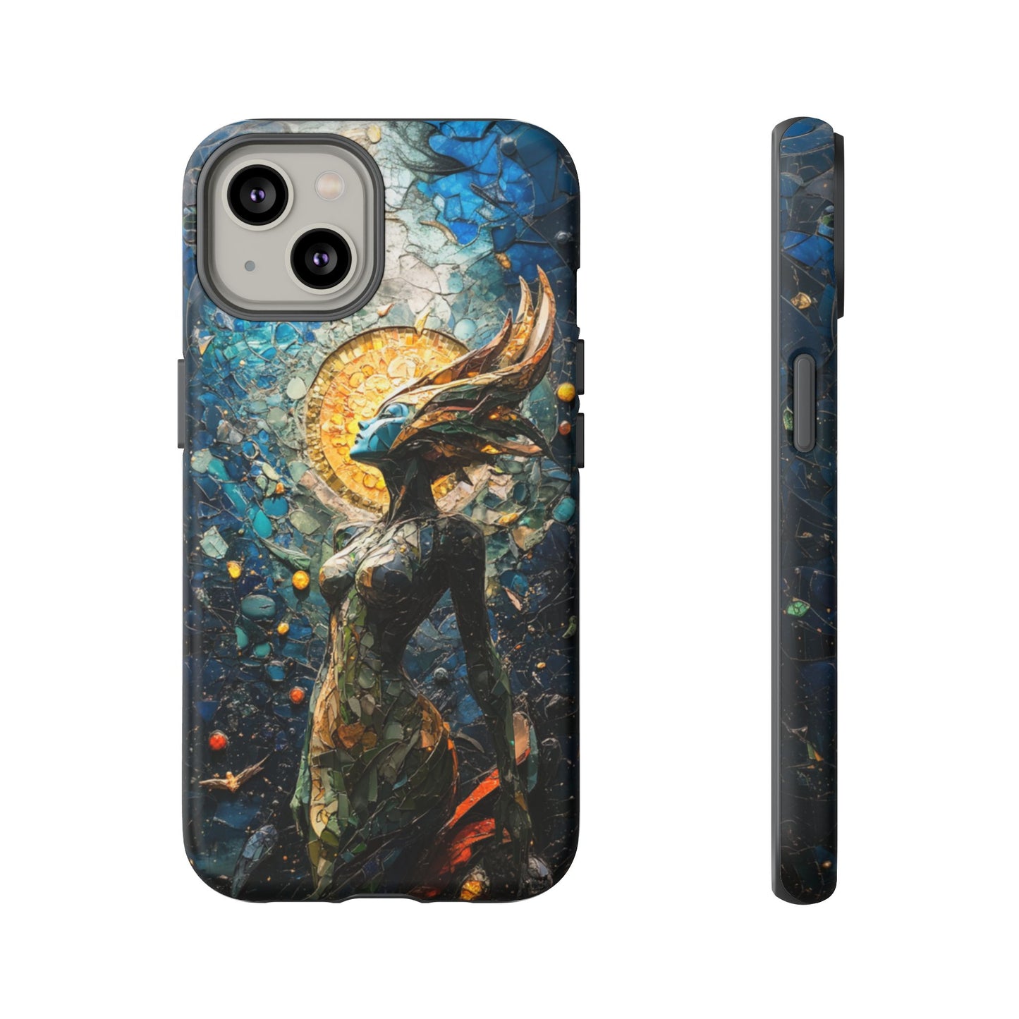 Ethereal Mosaic Goddess Phone Case - iPhone, Google Pixel, Samsung Galaxy