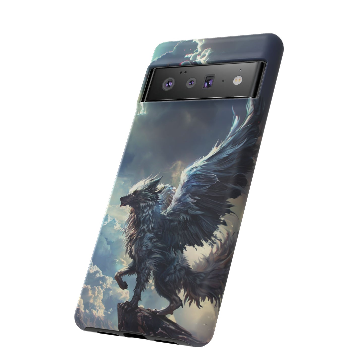 Winged Wolf Protector - iPhone, Google Pixel, Samsung Galaxy