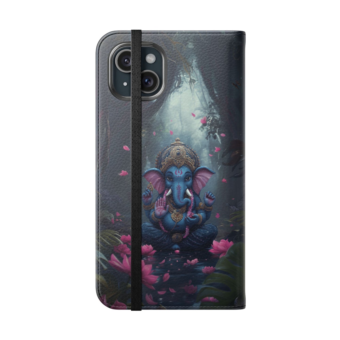 Ganesha Lotus - Wallet Flip Case