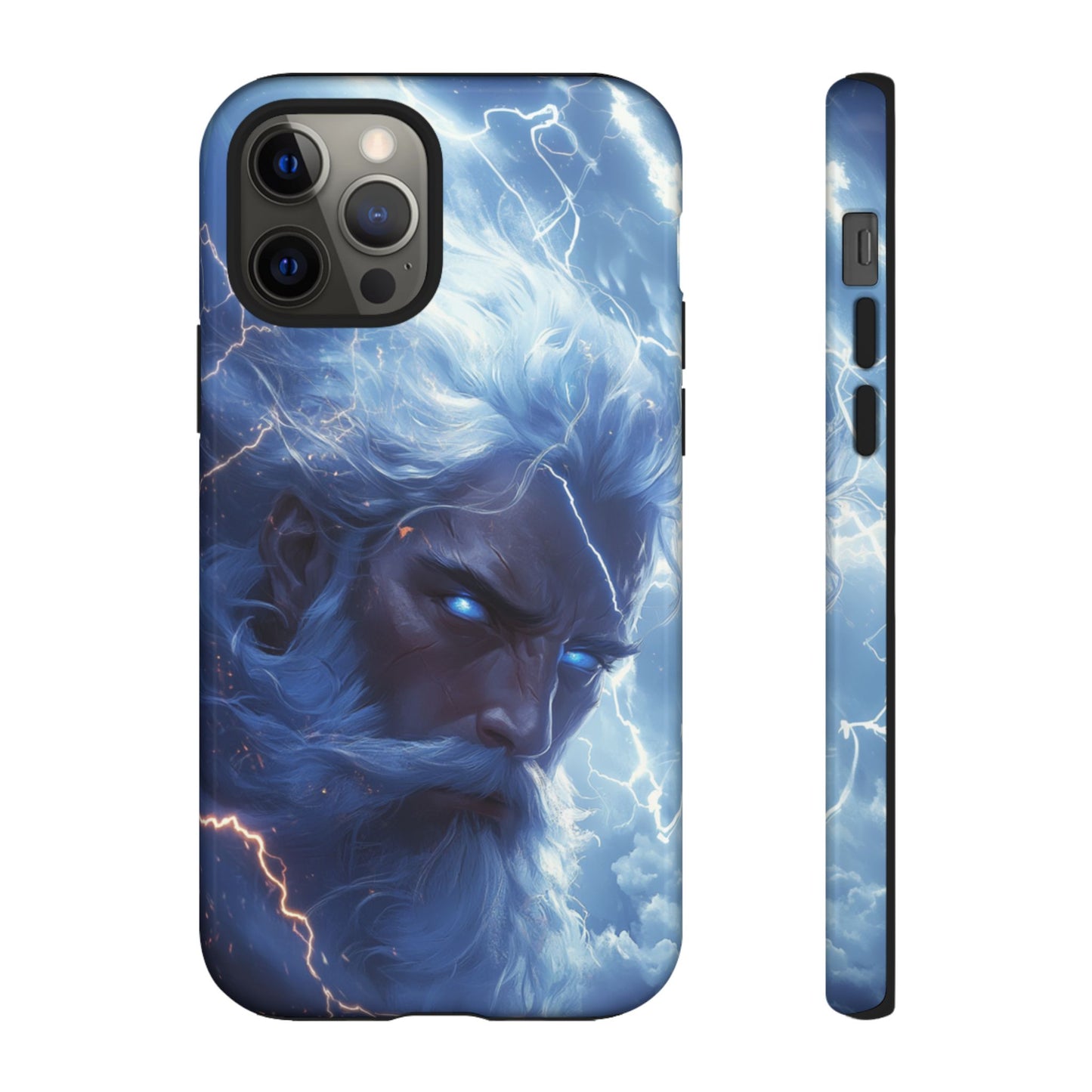 Zeus Lightning Fury Phone Case - iPhone, Google Pixel, Samsung Galaxy