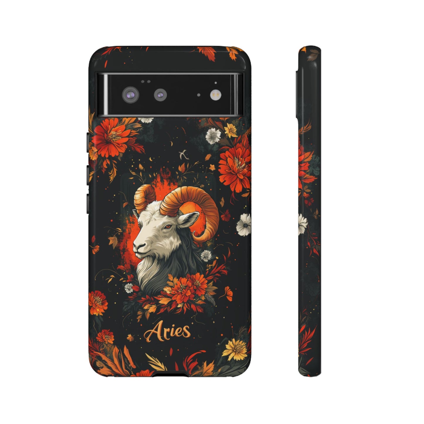 Aries Inferno Bloom Phone Case – iPhone, Google Pixel, Samsung Galaxy